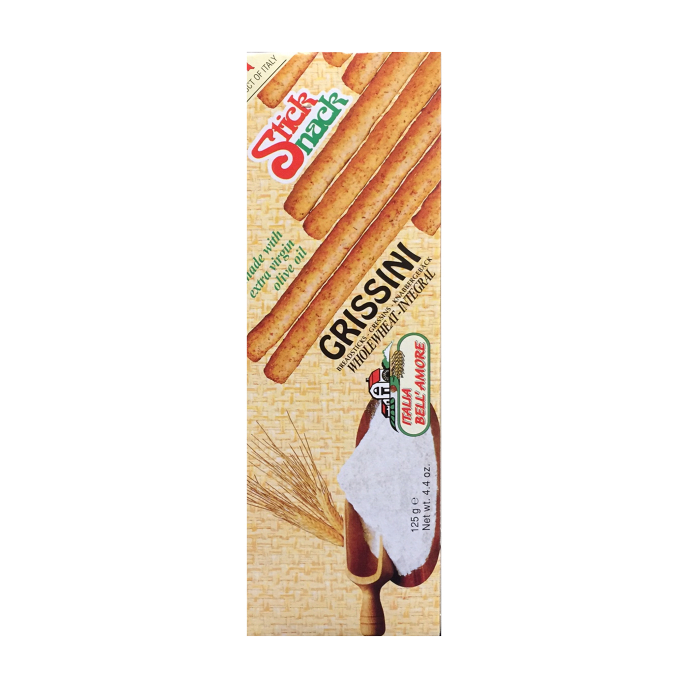 Grissini Breadsticks Whole Wheat Bova Foods